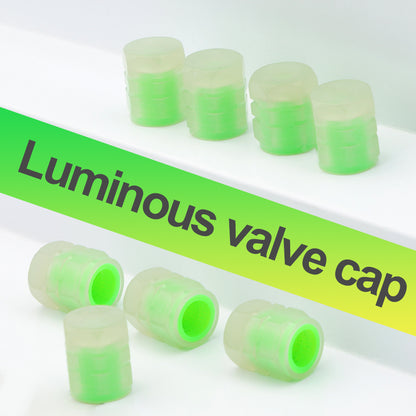 Fluorescent Valve Caps for Cars & Motorcycles